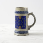 Gold and Blue Mugs