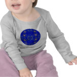 Gold and Blue T Shirt