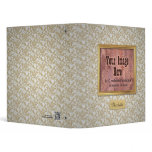 Gold and Ivory Formal Album [1 inch binder]