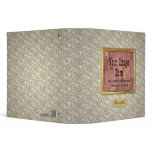Gold and Ivory Formal Album [2 inch binder]