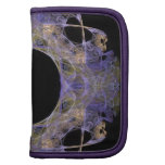 Gold and Purple Fractal Art Design Planner
