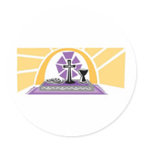 Gold and Purple Page Accent Communion stickers by White_Wedding Gold and Purple Page Accent Communion stickers