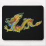 Gold and Red Dragon Mouse Pads