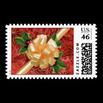 Gold and Red Leaves stamps
