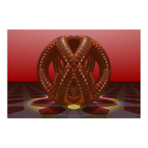 Gold and Red posters