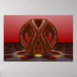 Gold and Red Posters