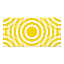 gold_and_white_interlocking_concentric_circles picture card