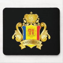 Gold Andorra Mouse Pads