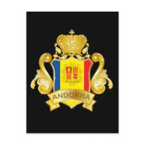 Gold Andorra Postcards