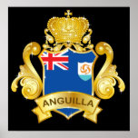 Gold Anguilla Print