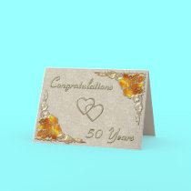 gold anniversary2 cards