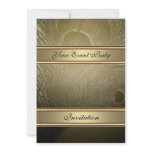 Gold Art Deco Any Event Invitation