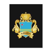 Gold Aruba Post Cards