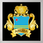 Gold Aruba posters