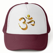 Gold Aum Hat