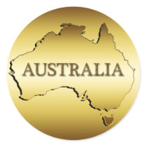 GOLD AUSTRALIA stickers by dgpaulart GOLD AUSTRALIA stickers