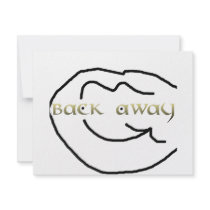 gold back away arrow invitations by marylouroche gold back away arrow invitations