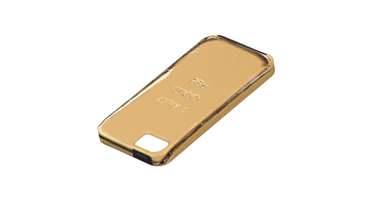 Gold Bar iPhone5 Case Zazzle