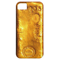 Gold Bar iPhone 5 Covers