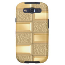Gold Bars Samsung Galaxy S3 Cases