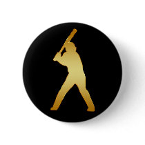 GOLD BASEBALL PLAYER PINS