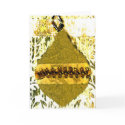 Gold Bauble Happy Holidays Card