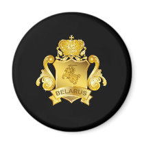 Gold Belarus Magnets