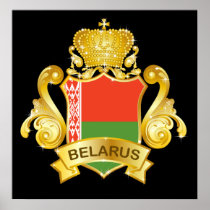 Gold Belarus Poster