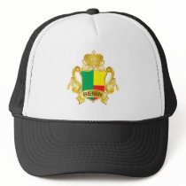 Gold Benin Mesh Hats