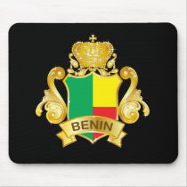 Gold Benin Mousepads
