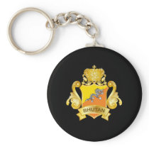 Gold Bhutan Keychains