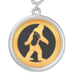 Gold Bigfoot Pendant