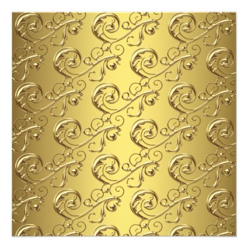 Gold Black Corporate Party Event Template Invite
