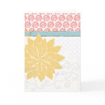 {Gold Blossom} Greeting Card