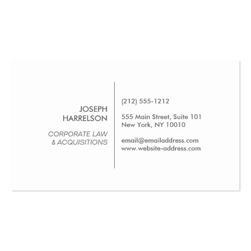 GOLD BOX LOGO with YOUR INITIAL/MONOGRAM on Linen Business Cards (back side)