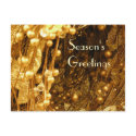 Gold branches postcards