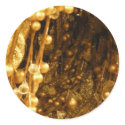 Gold branches stickers