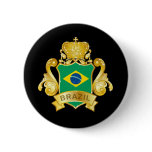 Gold Brazil buttons