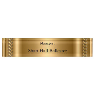 Bronze Desk Name Plates | Zazzle