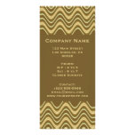 gold brown wave rack cards