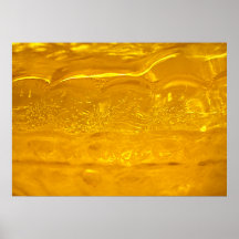 Gold Bubbles Print