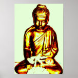 Gold Buddah posters