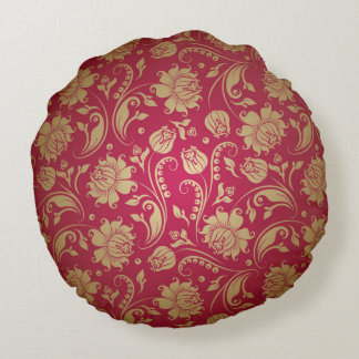Gold And Burgundy Pillows - Decorative & Throw Pillows Zazzle