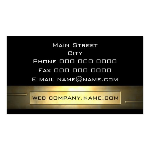 gold_business_2 business card (back side)