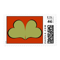 Gold Butterfly hearts postage by ValentinesDayHearts Gold Butterfly hearts postage