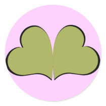 Gold Butterfly hearts stickers by ValentinesDayHearts Gold Butterfly hearts stickers