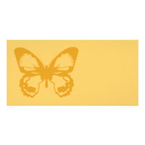 Gold Butterfly Photo Cards