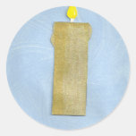 Gold Candle Sticker