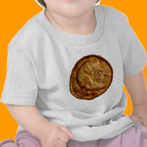 Gold Cast Coin - Ancient Look t-shirts