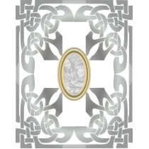 Gold Celtic Design Photo Frame Sculpture photo sculptures